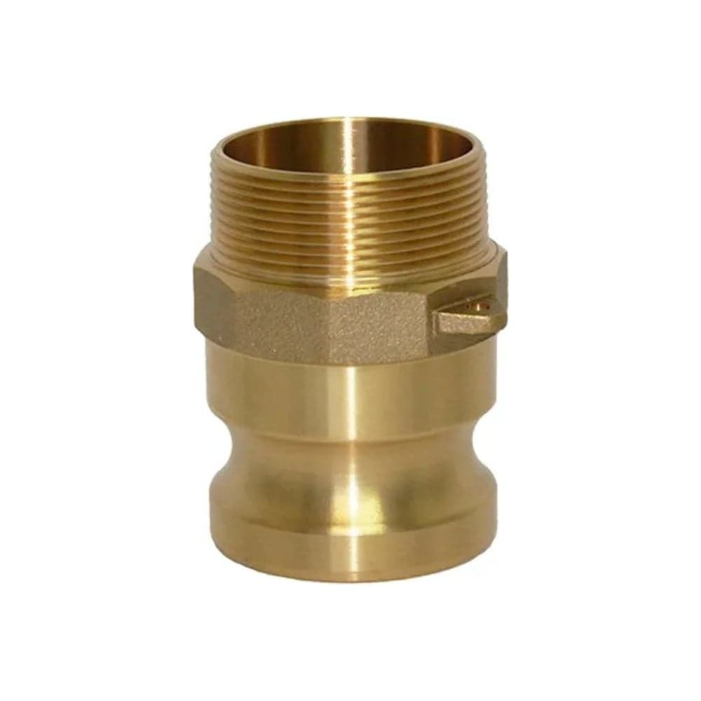 Камлок типа F (ниппель; наружная резьба BSP; 20 мм-3/4"; латунь) TITAN LOCK TL75FBR
