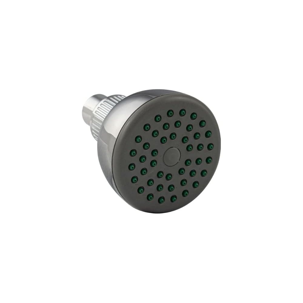 Лейка тропический душ GFmark малая, из высокопрочного АБС пластика, белая вставка, цвет хром 6153