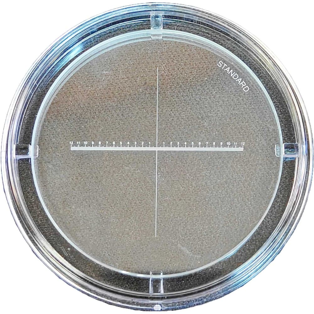 Линза измерительная АЛЬФА-НДТ к лупе ЛИ-3-10x (Standard 0-12 Белая) УП-00004667
