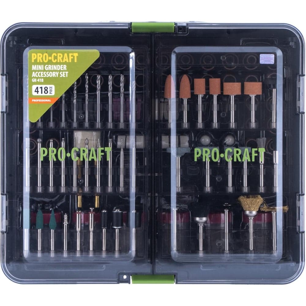 Набор насадок Procraft для гравера 418 предметов GK-418