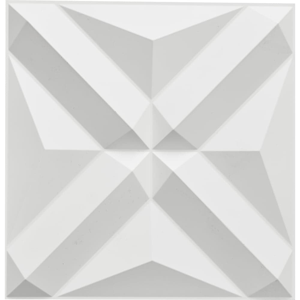 Комплект 3D-панелей LAKO DECOR 50-50 см, 5 шт, 1 мм, белый 303 LKD-PVC50-D153-MEGA5