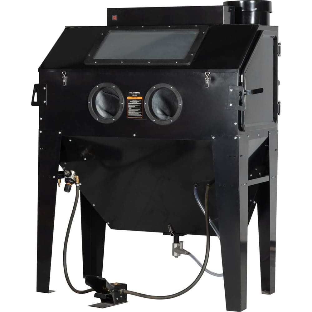 Пескоструйная камера 420л, боковая и фронтальная загрузка WIEDERKRAFT WDK-83421