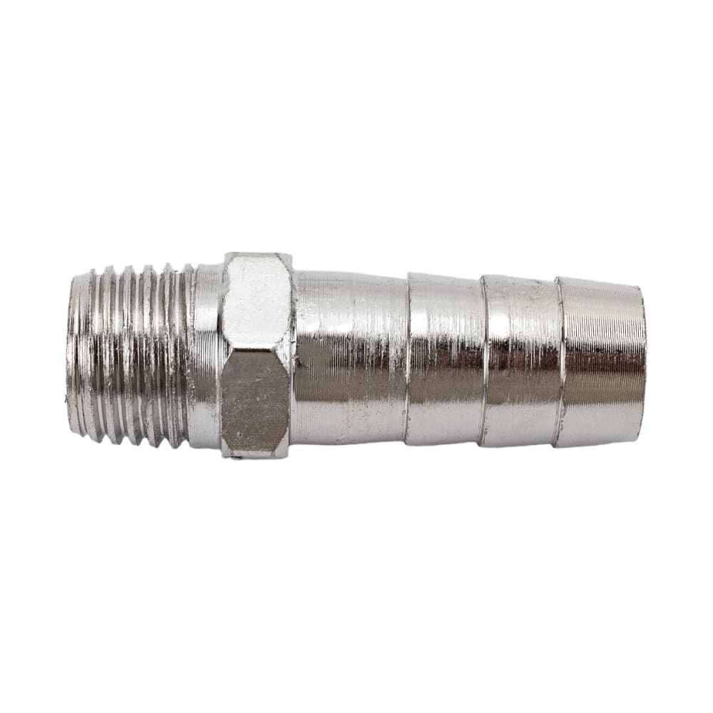 Штуцер елочка 12 мм - наружная резьба 1/4" Pegas pneumatic 4004