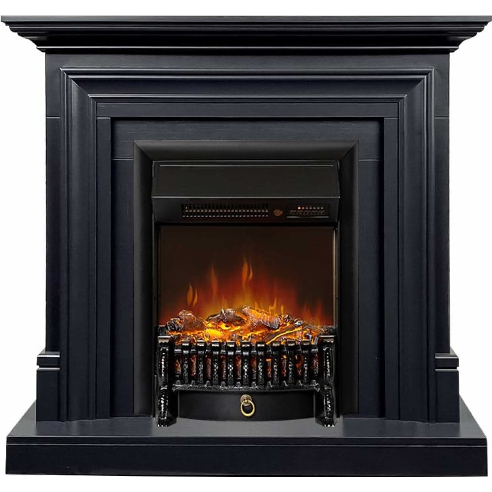 Каминокомплект Royal Flame Bradford под классику (Grafite grey) портал и Fobos FXM Black RC электрокамин 64949201