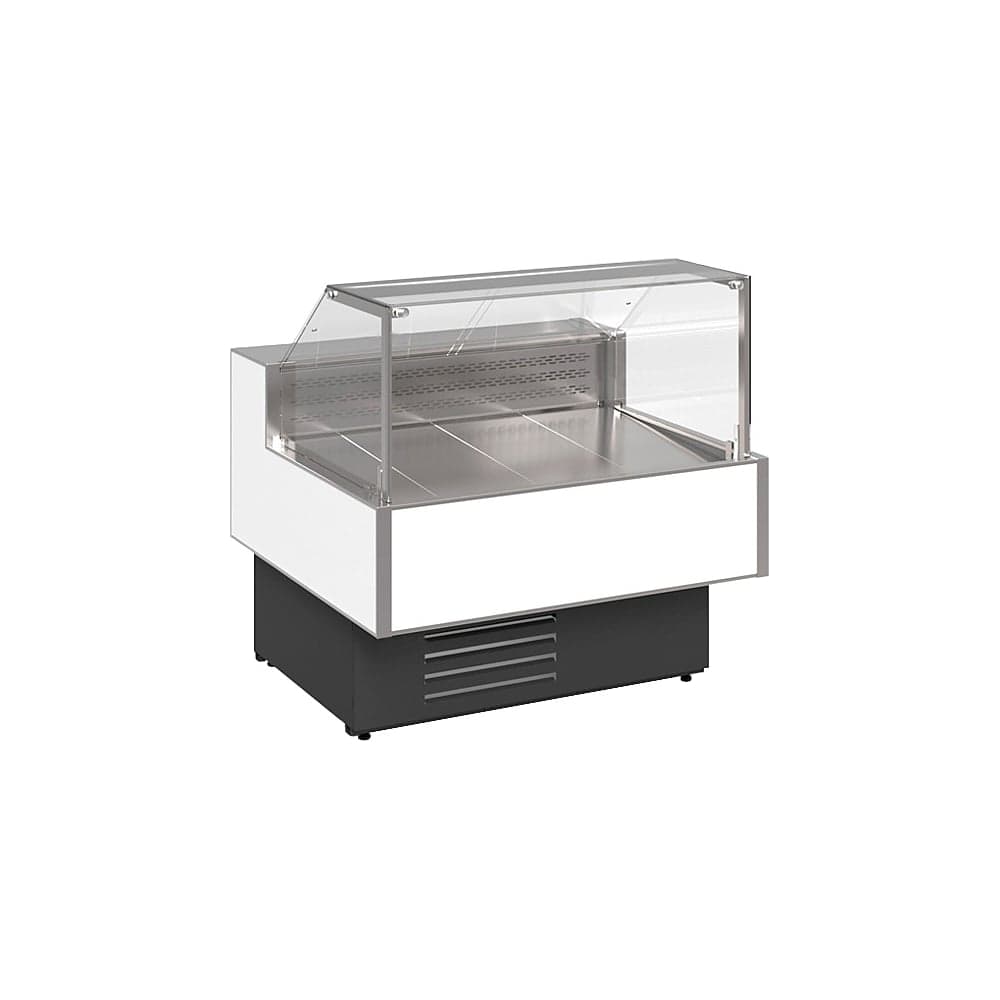 Витрина холодильная Cryspi ВПС Gamma Quadro 1800 (верх 7016, низ 7016, с боковинами) G2QUADLXВПС1 180R290
