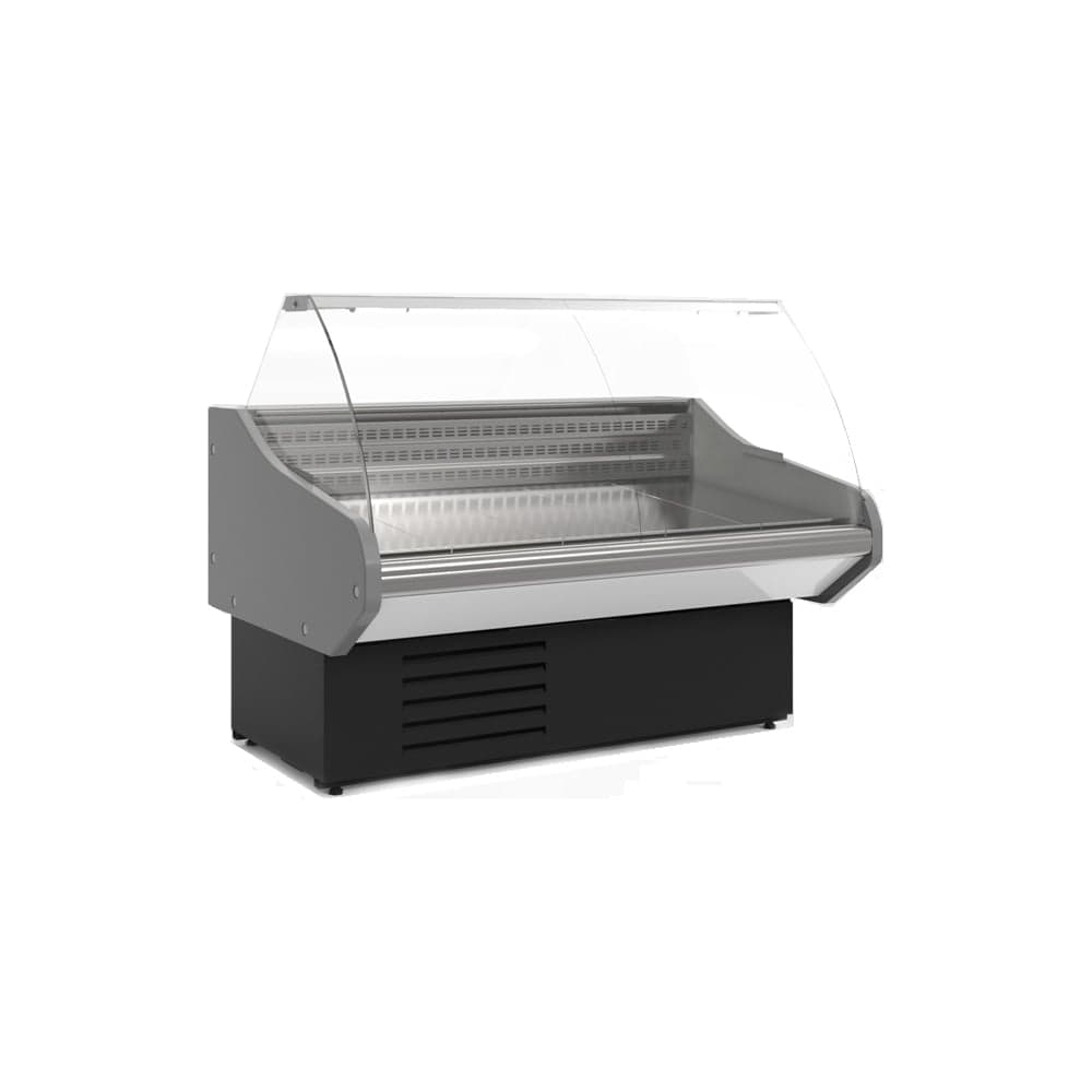 Витрина холодильная Cryspi ВПС Octava XL 1200 (верх сталь, низ 7016,с боковинами) OХL ВПС1 120 R290