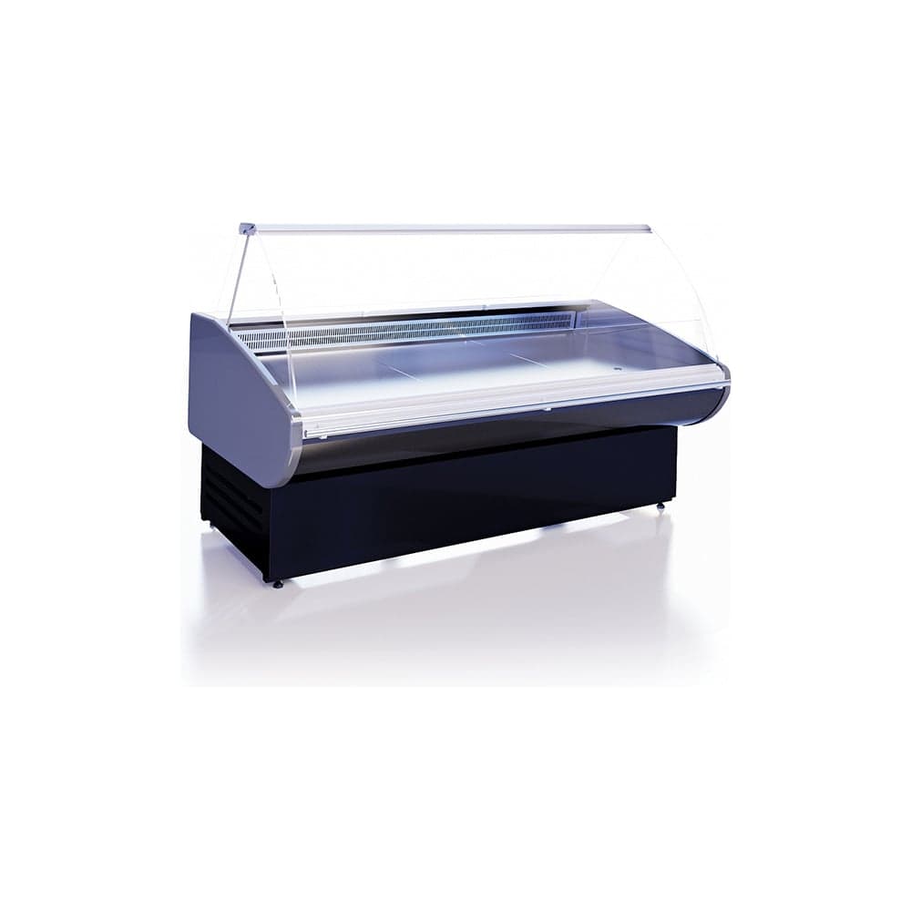 Витрина холодильно-морозильная Cryspi ВПСН Magnum Quadro Fish Self 1250 (верх 7016, низ 7016, с боковинами) MAGQFS ВПСН1 SG125