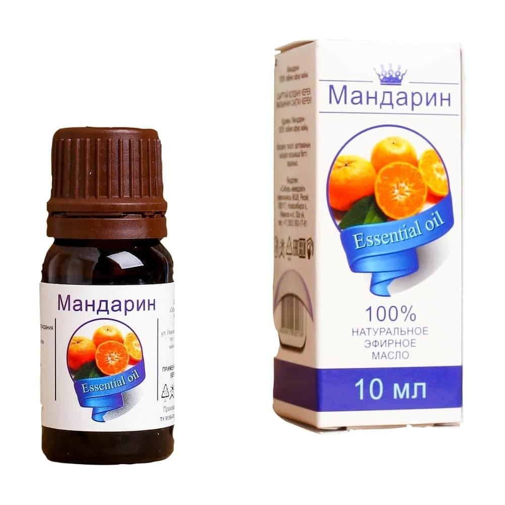 Эфирное масло Сималенд Мандарин флакон-капельница, 10 мл 1857694