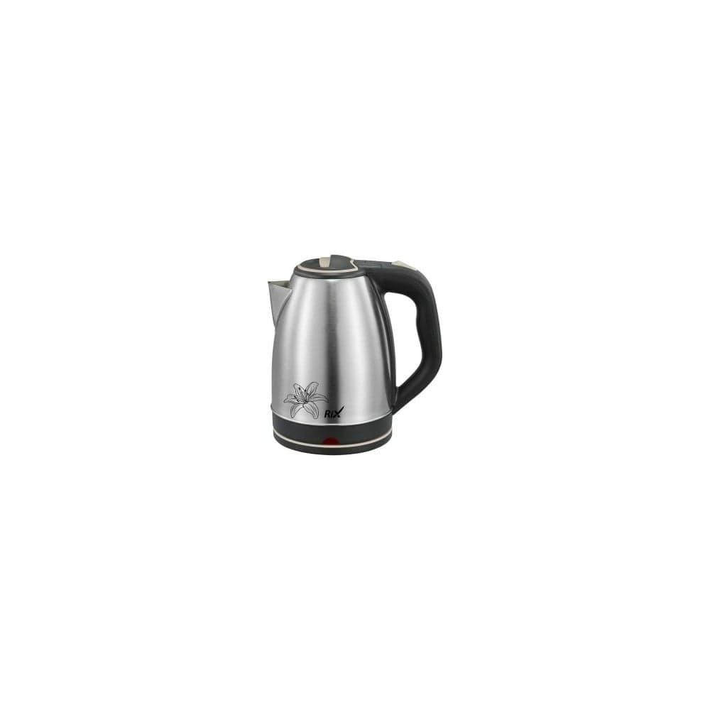 Электрический чайник RIX RKT-1803S 1,8 л металлический корпус 46437