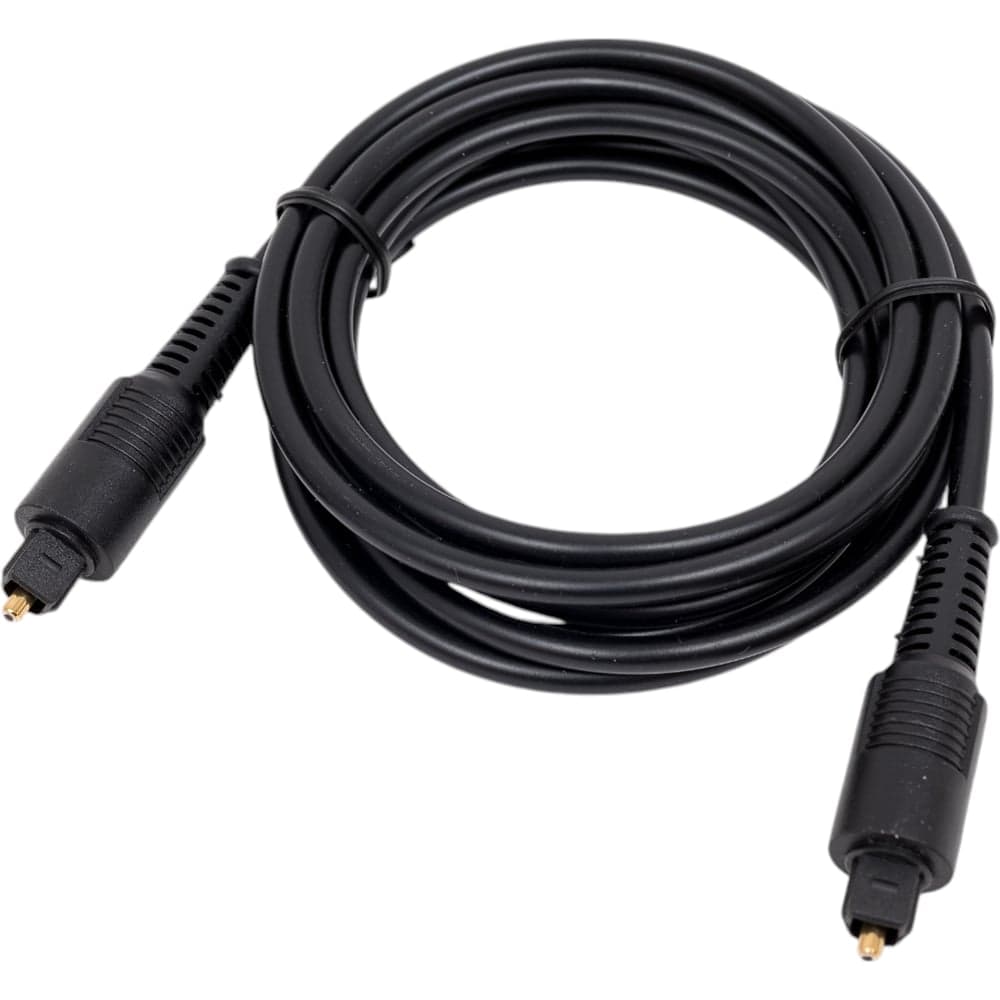Оптический кабель Cablexpert Toslink 2xODT M/M, 2м, черный, пакет CC-OPT-2M