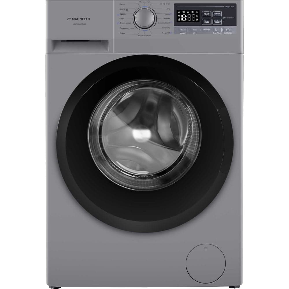 Стиральная машина c инвертором и паром MAUNFELD MFWM148STSL02