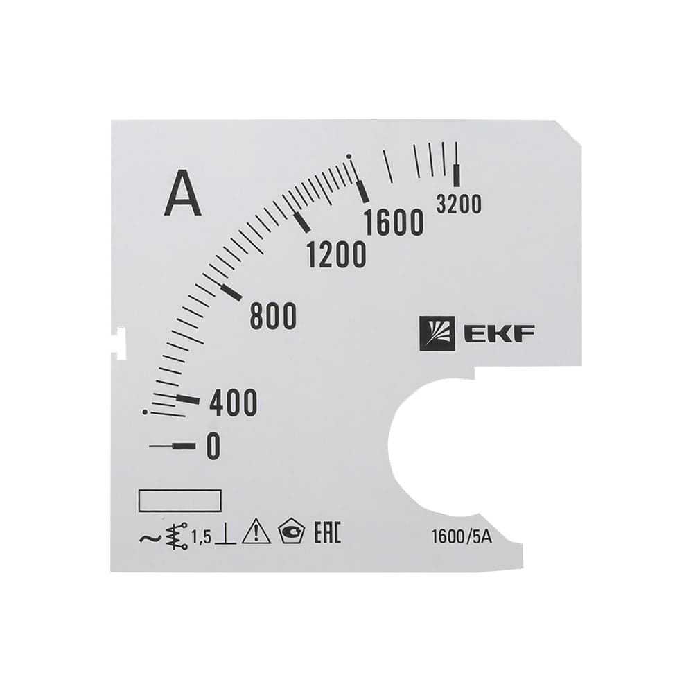 Шкала сменная PROxima 1600/5А-1,5 для A961 EKF s-a961-1600