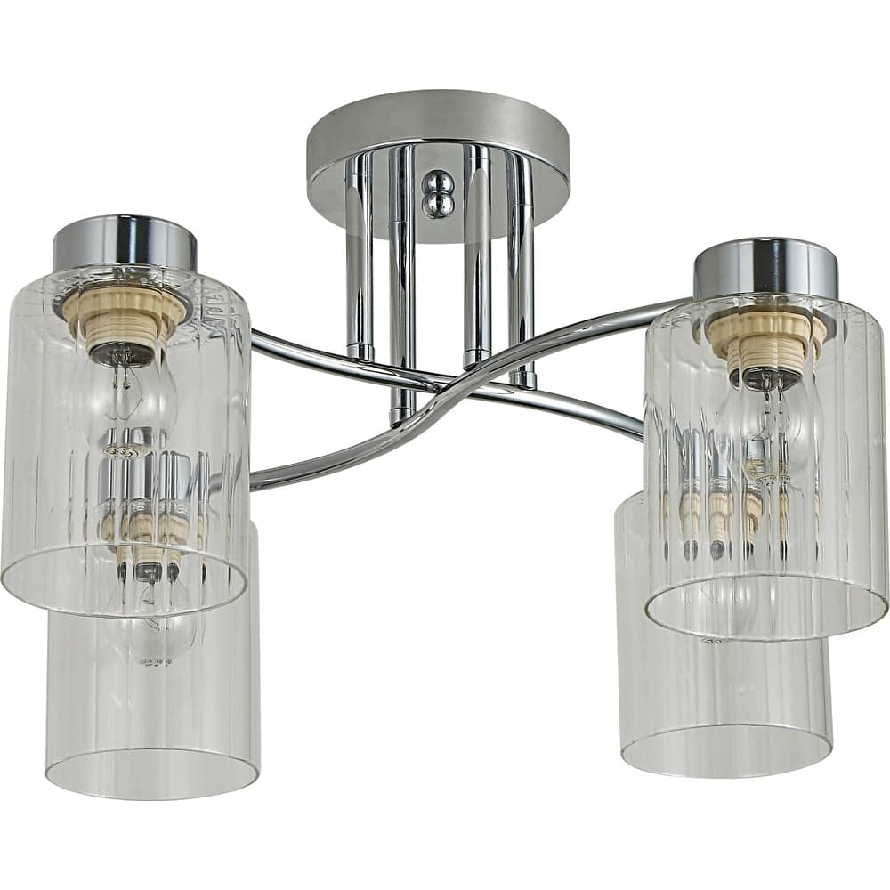 Люстра Schaffner 4xE27/40W (48*48*26) Maestra 4530-4 CR