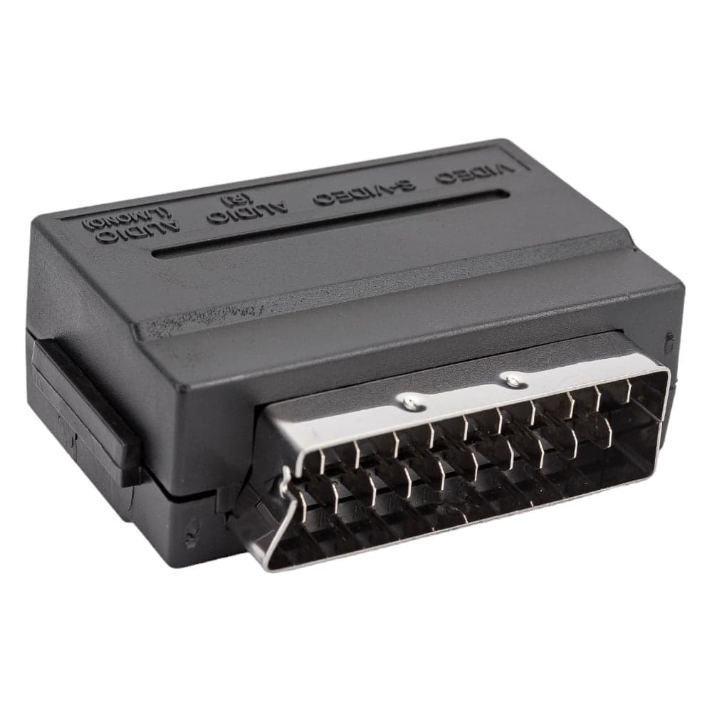 Переходник Pro Legend SCART вилка - 3RCA розетка с переключателем PL1129