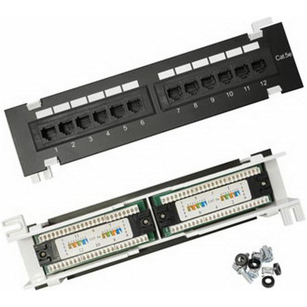 Патч-панель RUICHI RH-PPW1U12U5E 113535