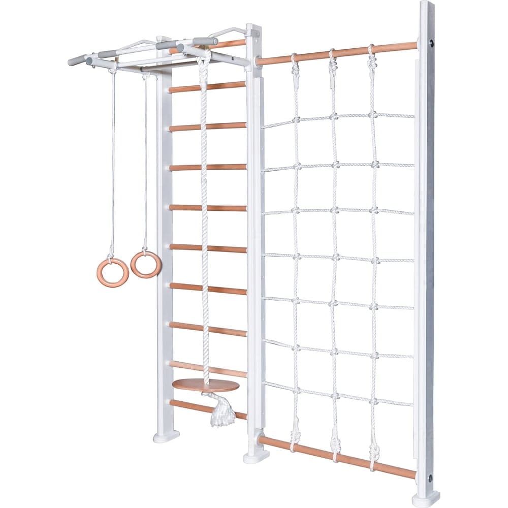 ДСК Perfetto sport Scala in legno con rete bianco-naturale PS-125 СГ000005351