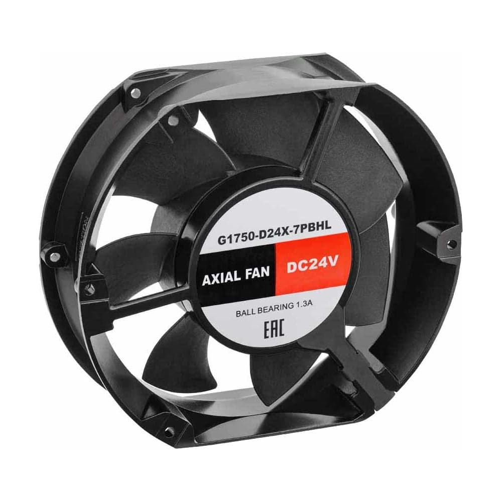 Осевой вентилятор SILART 172x150x51, 24 VDC, подшипник качения G1750-D24X-7PBHL