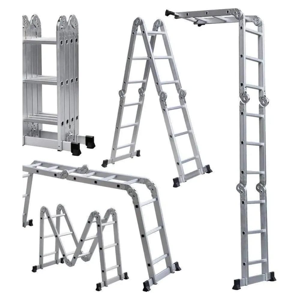 Лестница-стремянка трансформер Pegas pneumatic 4x4 4,55м 7004