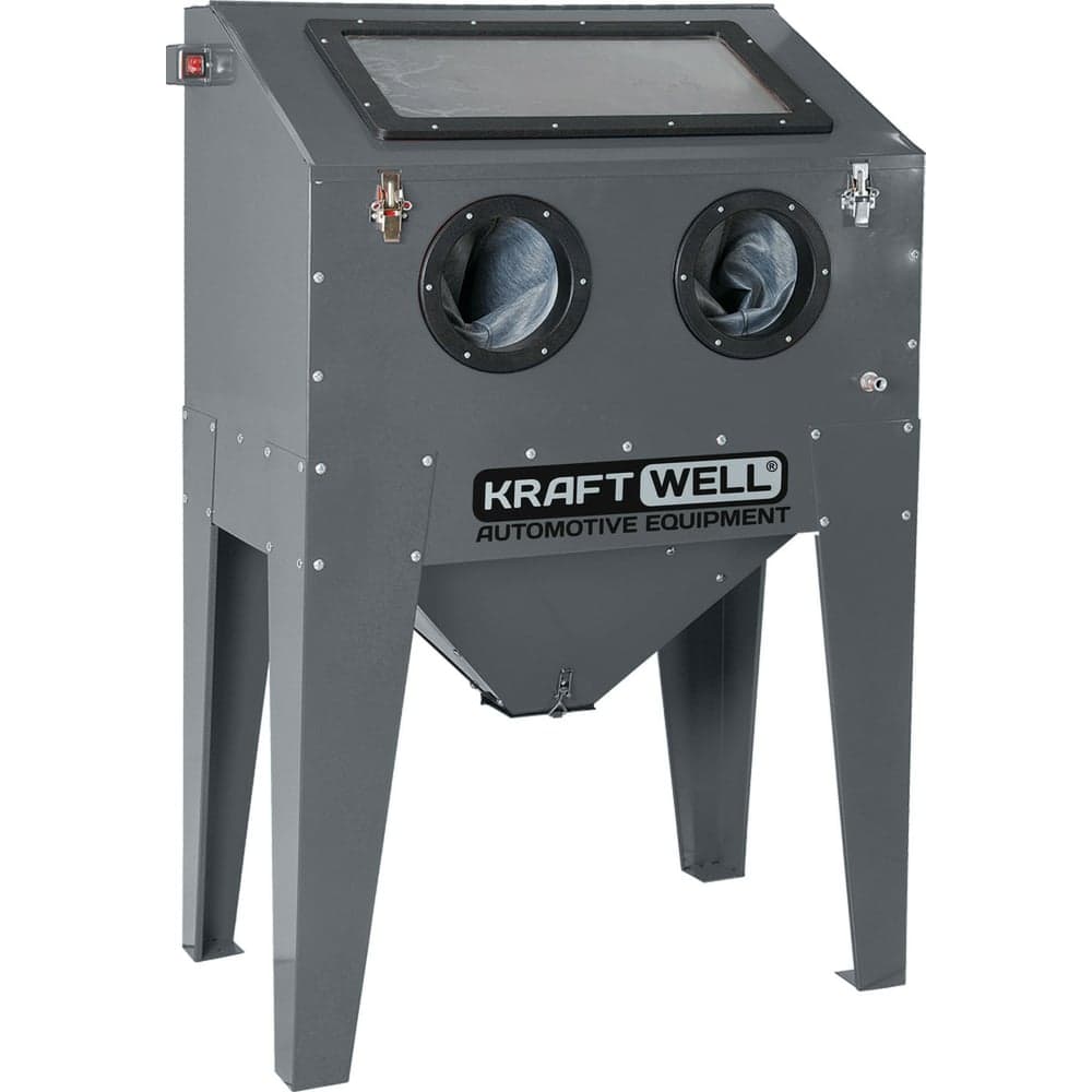 Пескоструйная камера KraftWell фронтальная загрузка, 220 л KRW-SB220F
