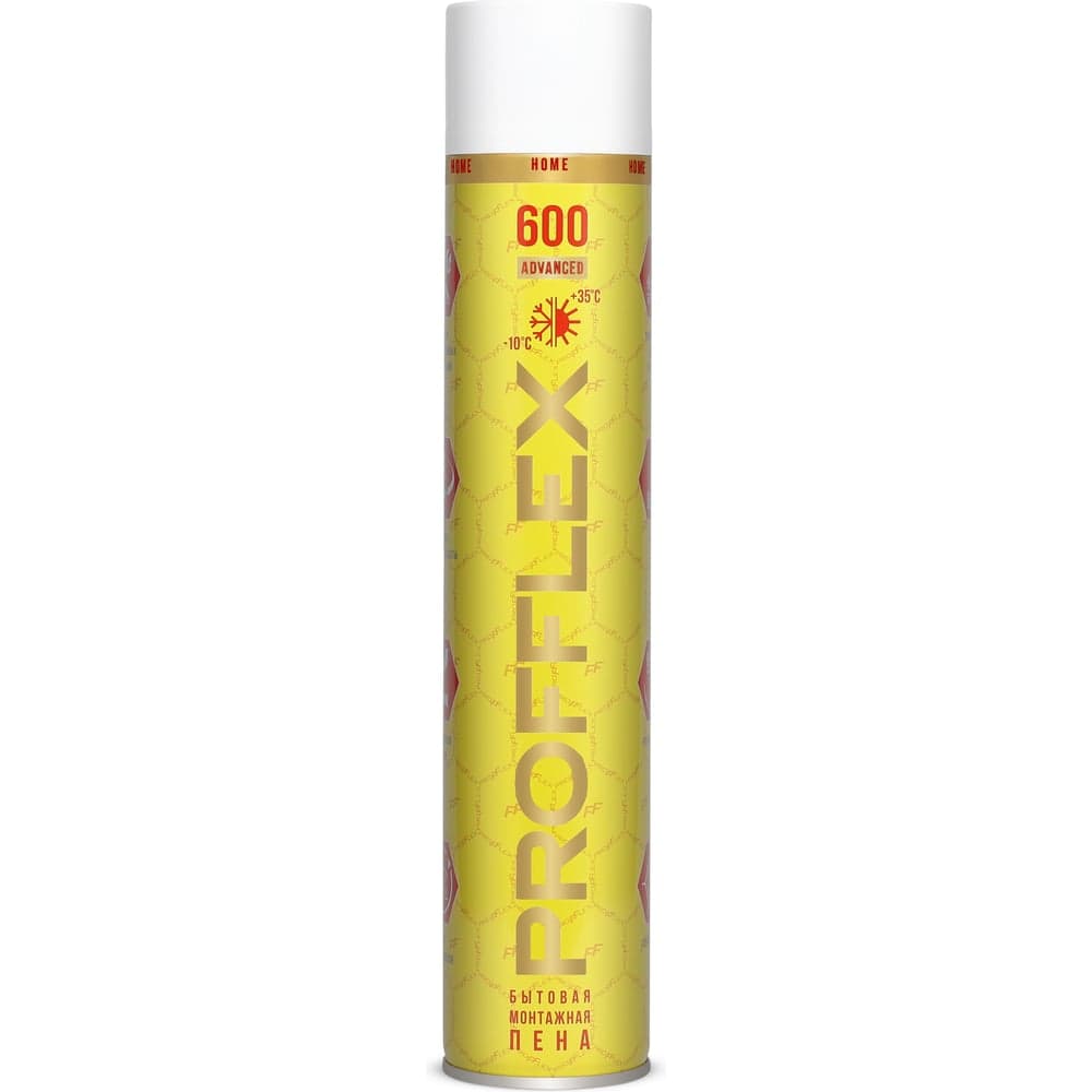 Монтажная пена PROFFLEX 600 ADVANCED бытовая 70220