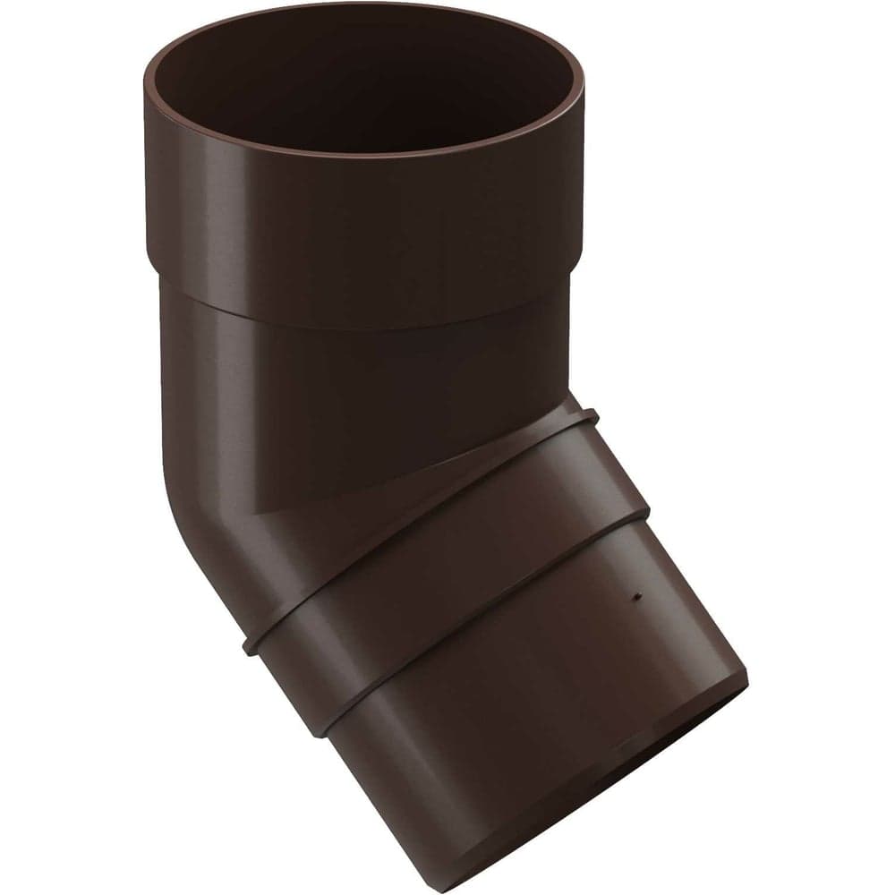 Колено DOCKE PREMIUM (45 градусов; шоколад) PVSA-1050
