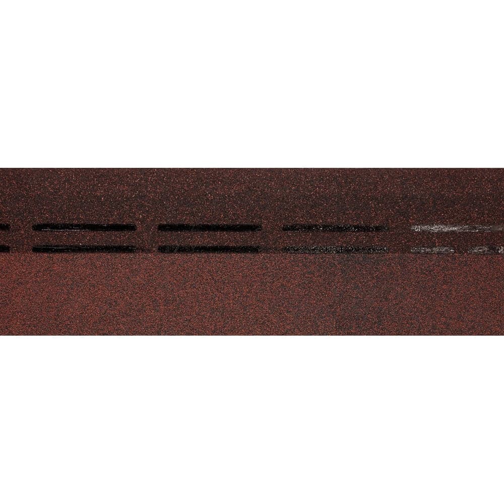 Коньково-карнизная черепица DOCKE PIE STANDARD красный ZRSS-1114