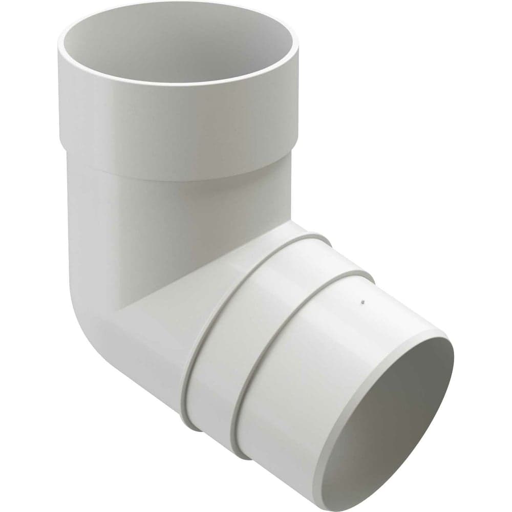 Колено DOCKE PREMIUM (72 градуса; пломбир) PVSB-1044