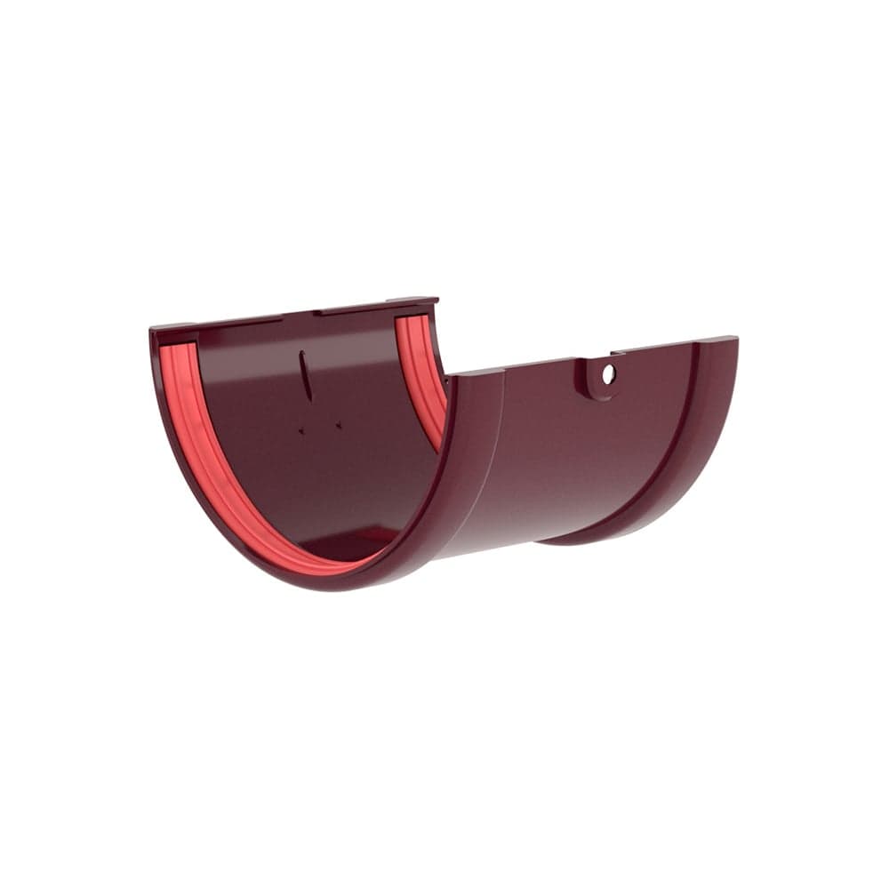Соединитель желобов Grand Line ПВХ GL бордо RAL 3005 269486
