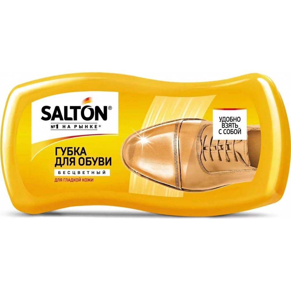 Губка-мини волна для обуви из гладкой кожи SALTON Дизайн бесцветный 16/48 2017 52/86