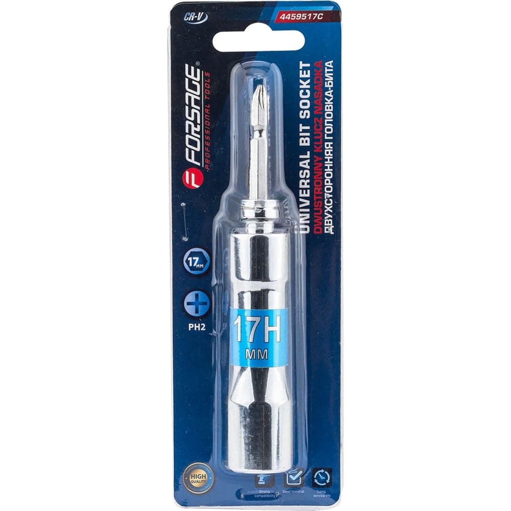 Головка-бита двухсторонняя 17мм Forsage F-4459517C(63797)