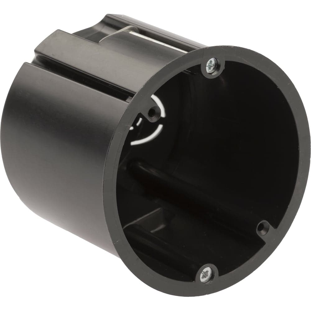 Установочная коробка ЭРА KUP-73-73-m-black для полых стен саморезы, метал, лапки черная Б0052725