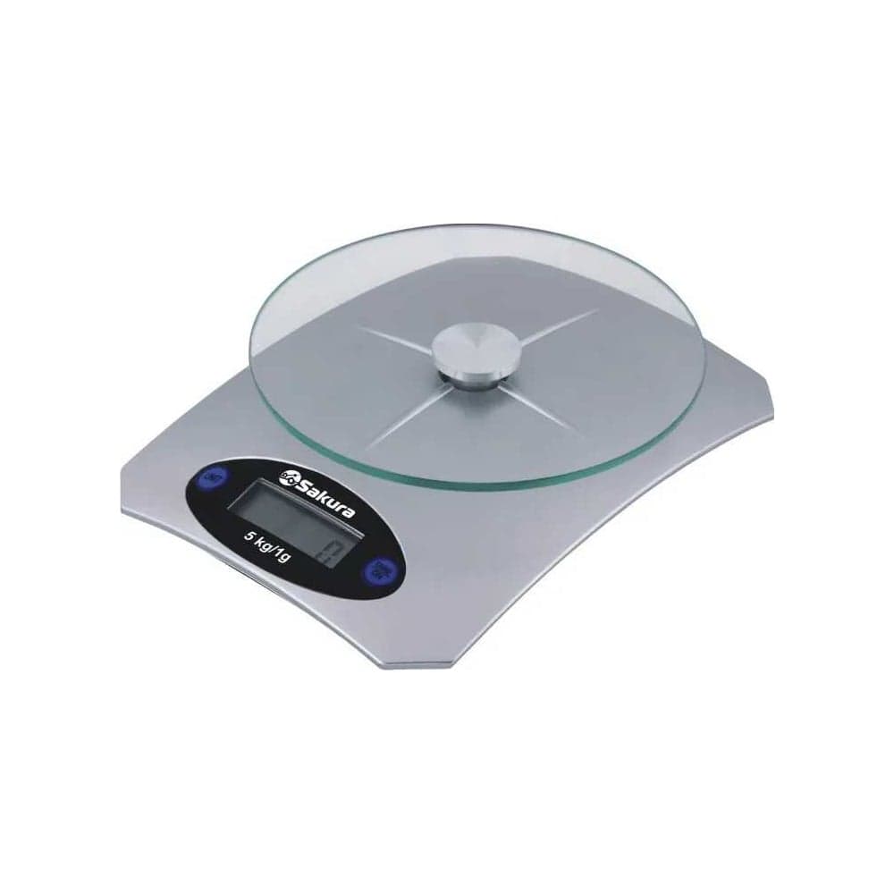 Весы кухонные Sakura SA-6055S 5кг электронные, серебр 00000034410