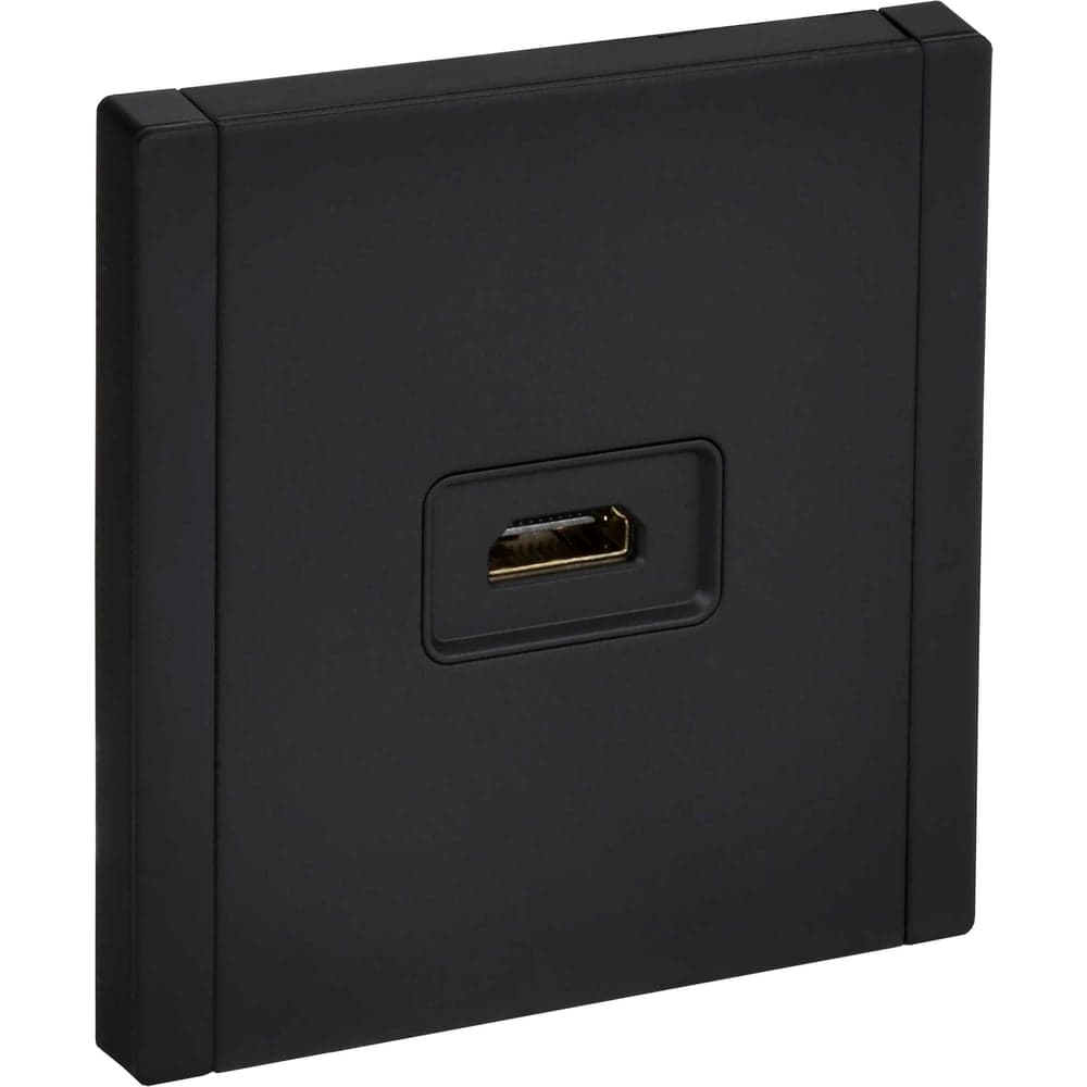 Розетка HDMI IEK FORTE&PIANO FP140M черный FP-H10-M-K02