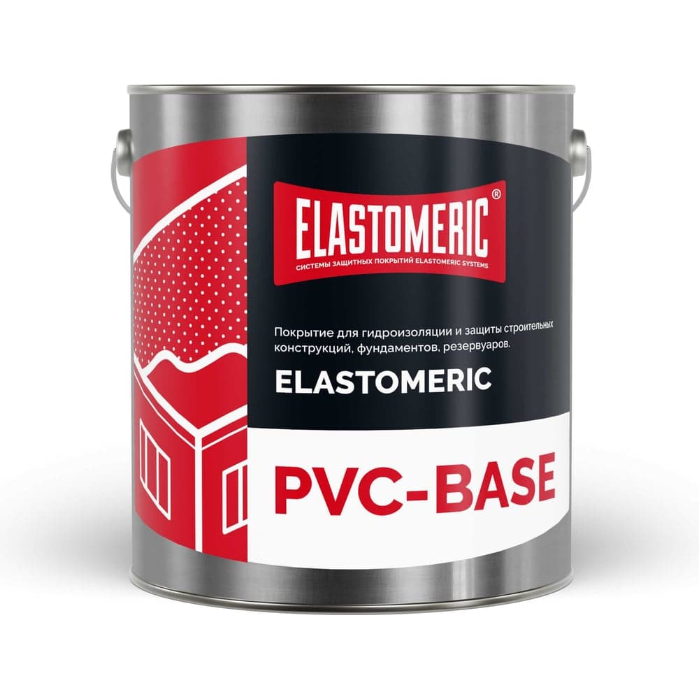 Жидкая пвх-мембрана Elastomeric Systems 3 кг, белая pvc_base_belyj_3kg