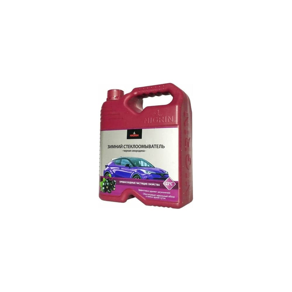 Зимняя стеклоомывающая жидкость NIGRIN 22C 4 л Gel4W22