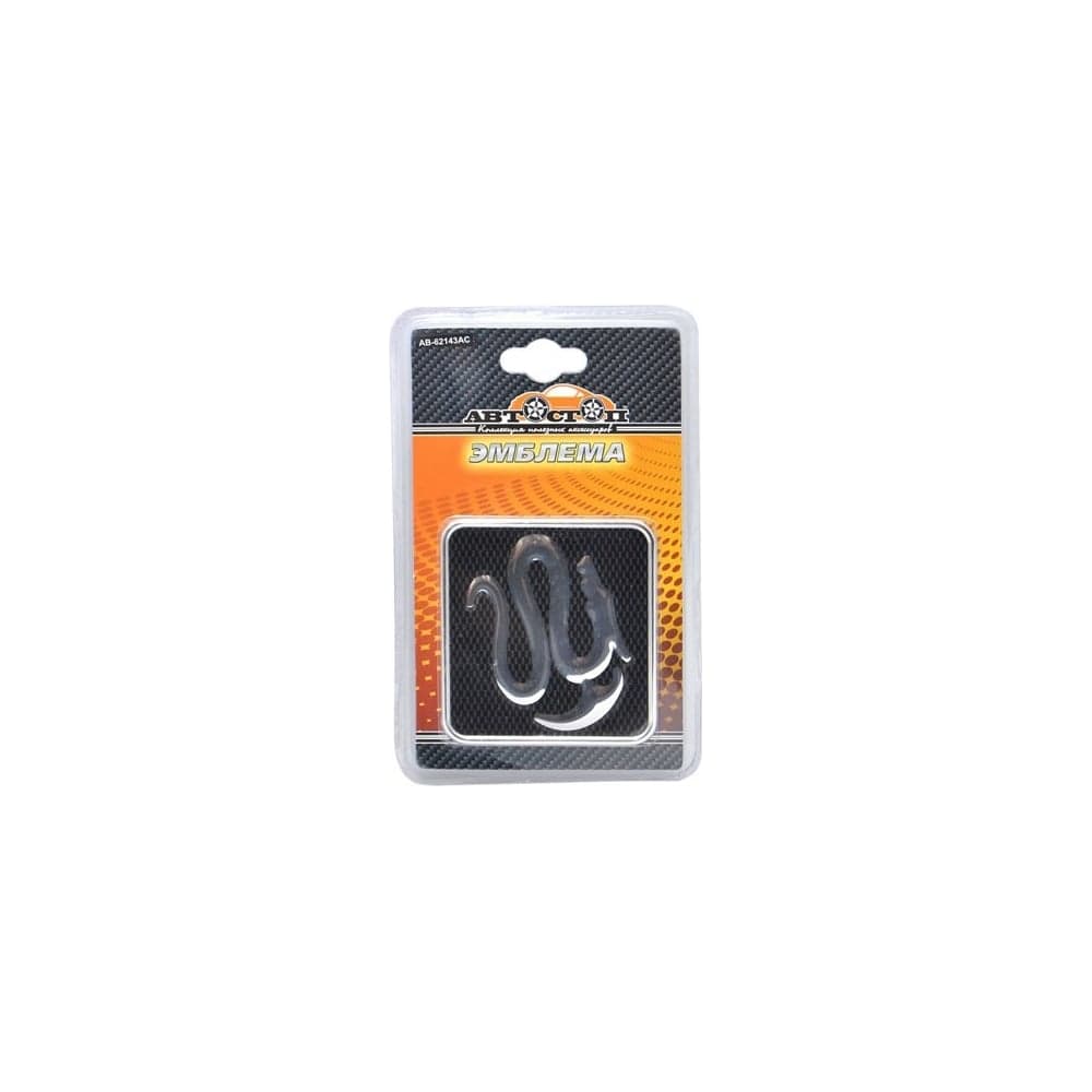 Эмблема ALUMINIUM CARBON ДРАКОН 85х80мм Автостоп AB-62143AC 659073