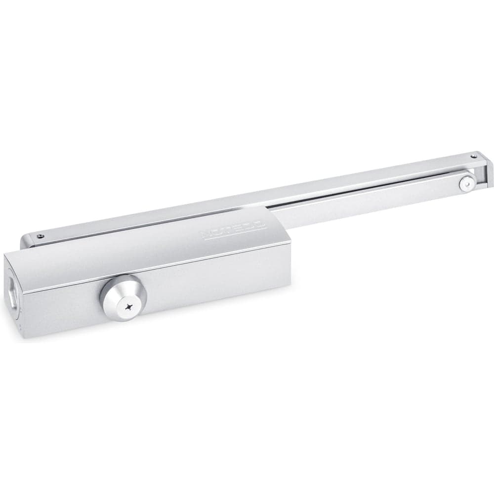 Доводчик дверной NOTEDO DC-025-095 SL+HO+DA+BC PRO (серебристый) A1933