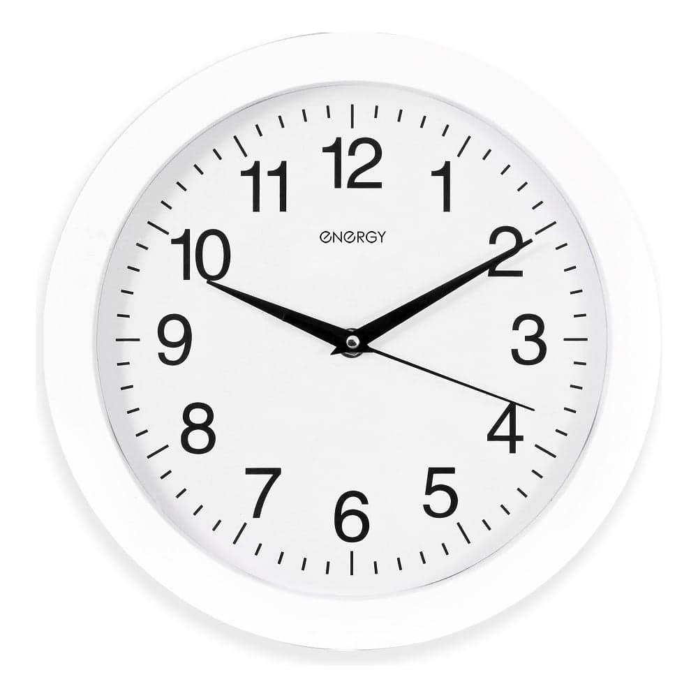 Кварцевые настенные часы ENERGY модель ЕС-01 круглые 00 00 9301