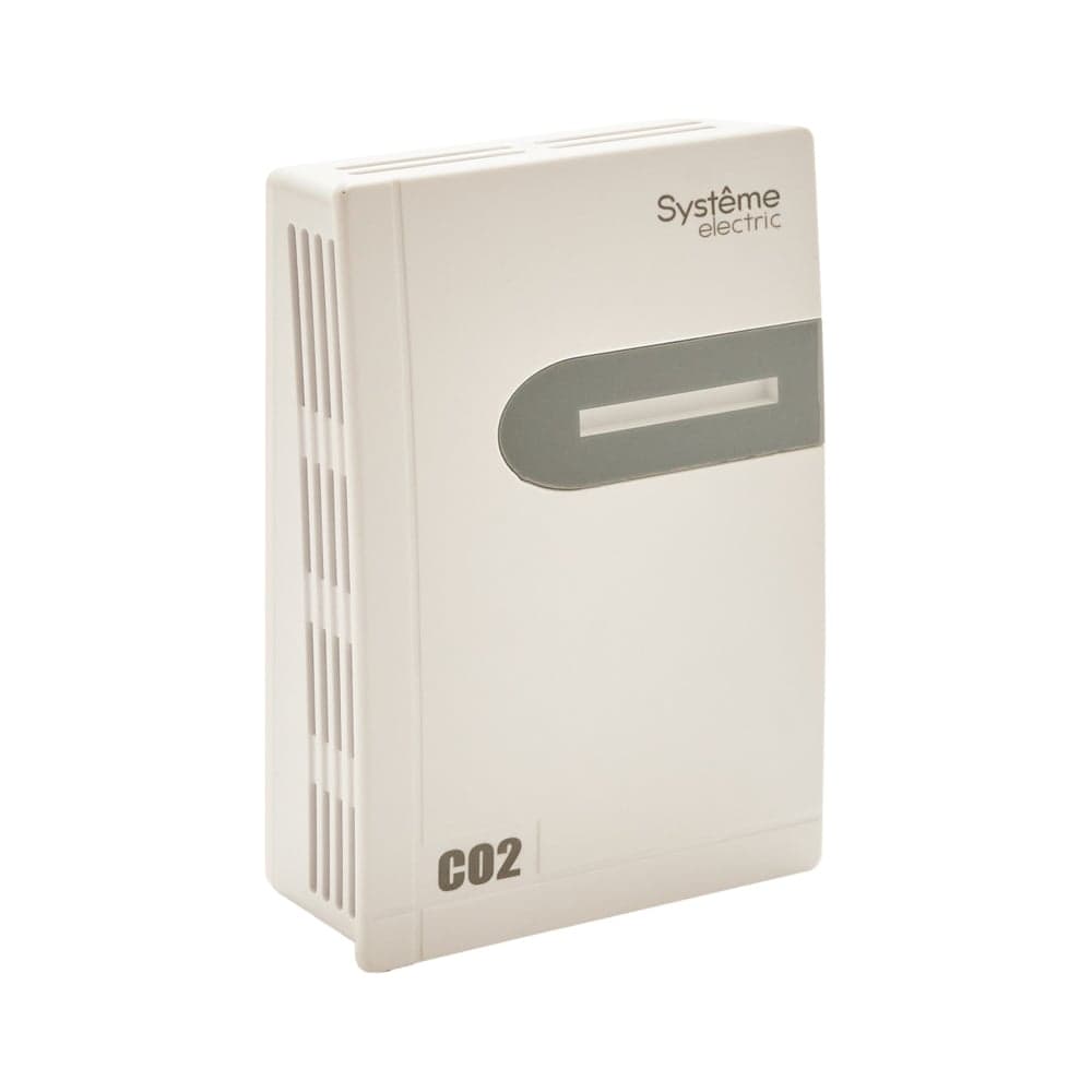 Датчик CO₂ Systeme Electric SystemeBMSSens комнатный, 0…10 В ~18…30 В/=18…30 В SRCDV