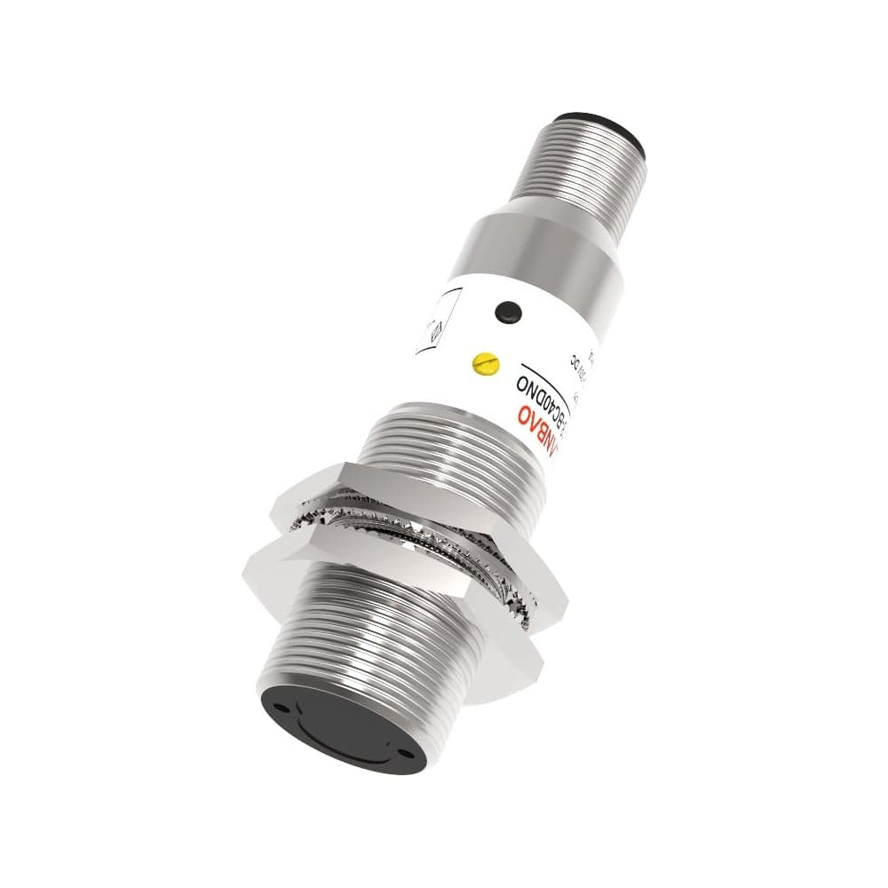 Оптический датчик барьерный (изучатель) Lanbao PR18-TM10D-E2 Sn=10000 мм, PNP NO/NC (Програм)10...30DC, разъем М12 07-00039649