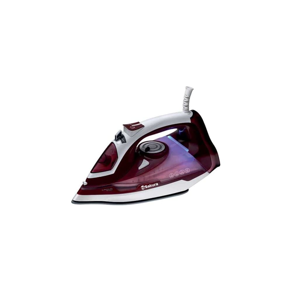 Утюг электро SAKURA SA-3072CR 380мл 2600 Вт керам самоочист анти-капля УТ000001977