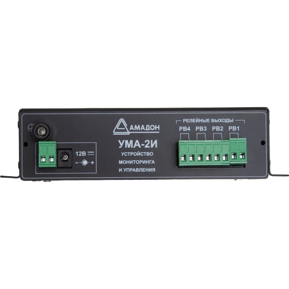 Устройство удаленного мониторинга АМАДОН 5 входов, 4 релейных выхода, RS-485 и Ethernet УМА-2И