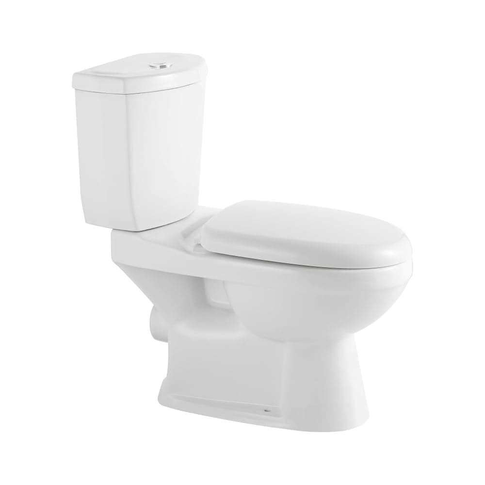 Унитаз напольный безободковый IBERICA BLANCA ALBO, белый, сиденье дюропласт, soft close IB.ALB.121.1B1