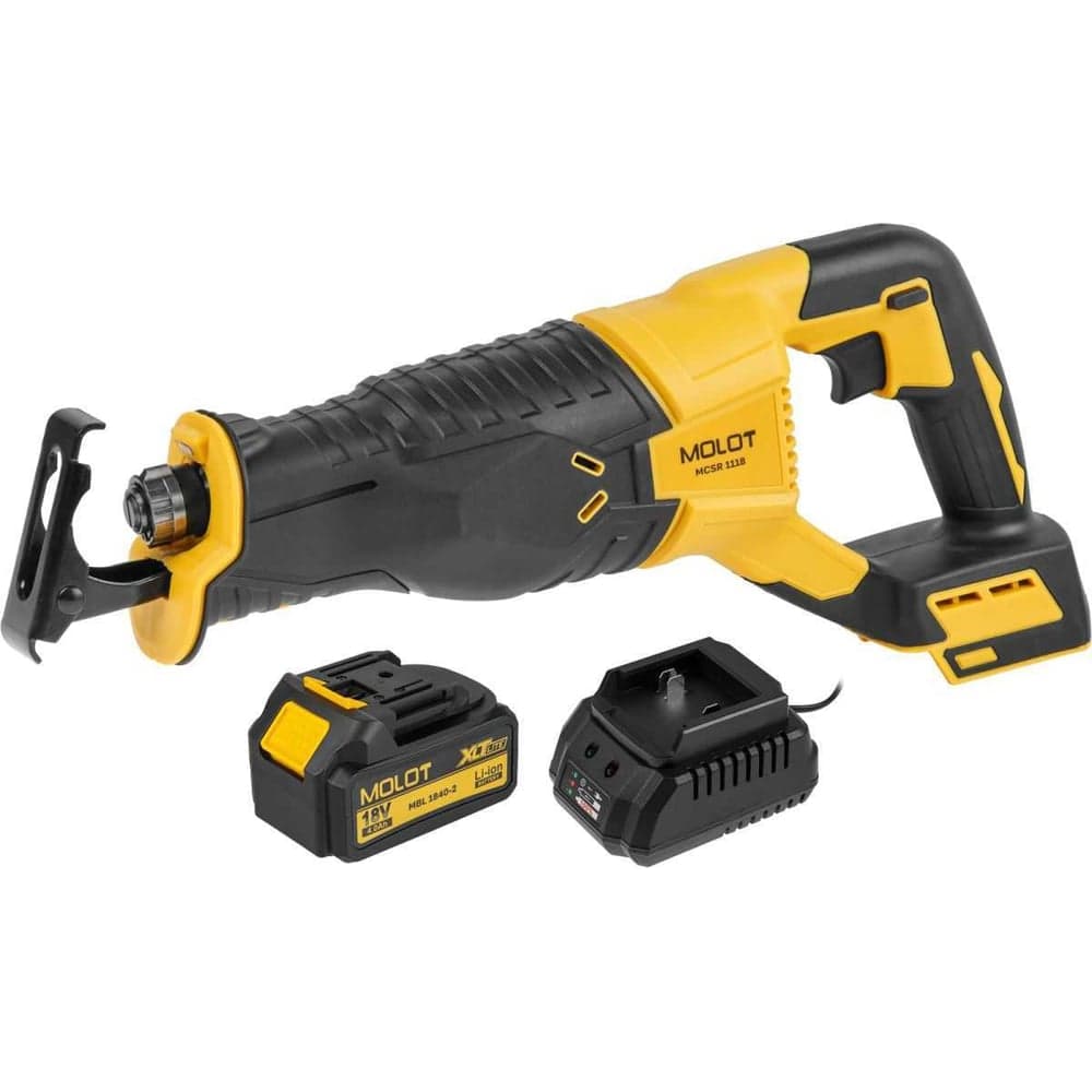 Пила сабельная MOLOT аккумуляторная MCSR 1118 XLT Lite SET 2318030
