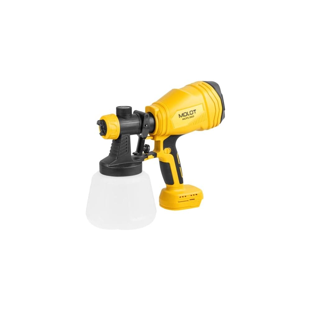 Краскораспылитель аккумуляторный MOLOT MCPS 1810 XLT Lite SOLO 2318035