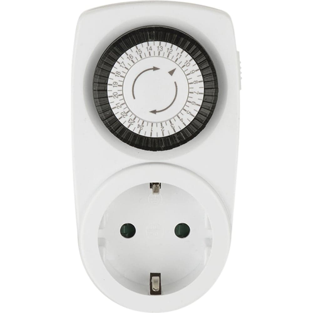 Таймер механический Uniel с розеткой UST-M10 WHITE UL-00003765