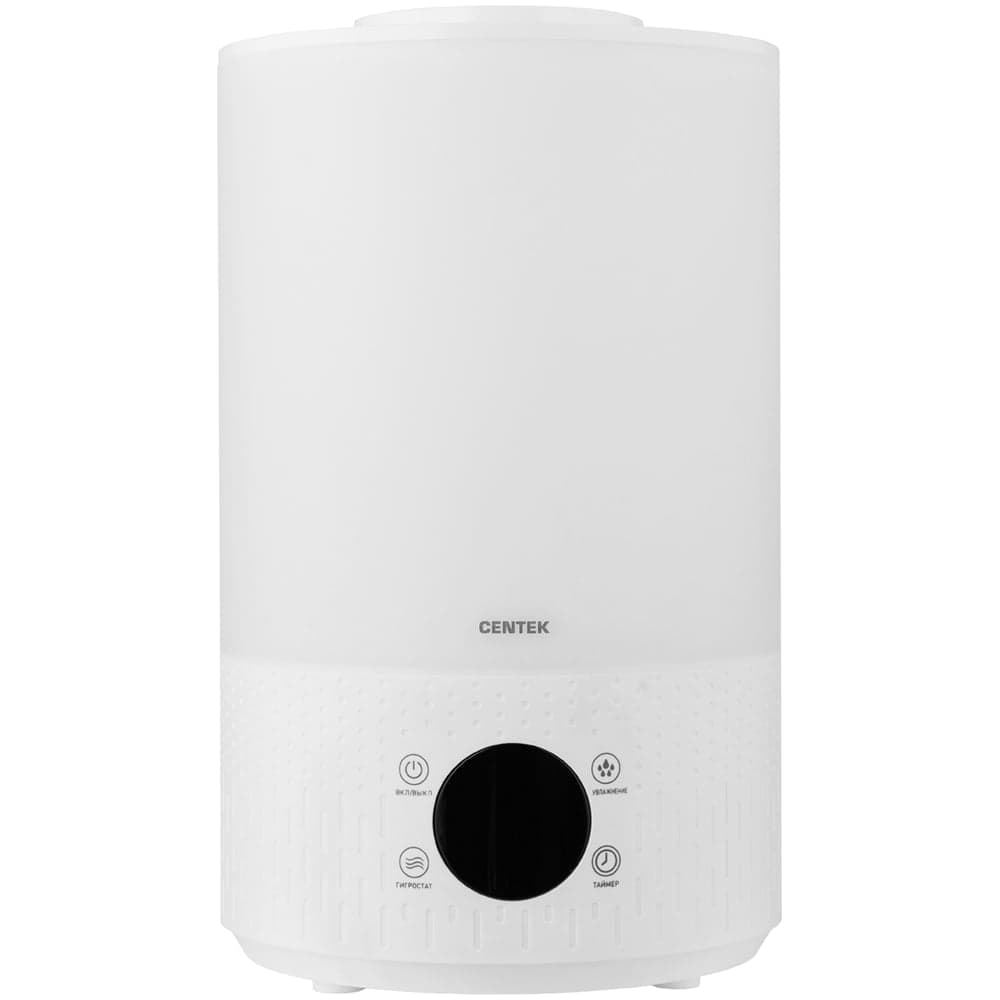 Ультразвуковой увлажнитель воздуха Centek СТ-5104 200мл/ч 2,8л/38дБ/LCD-сенсор/Верхний залив/Подсветка CT-5104