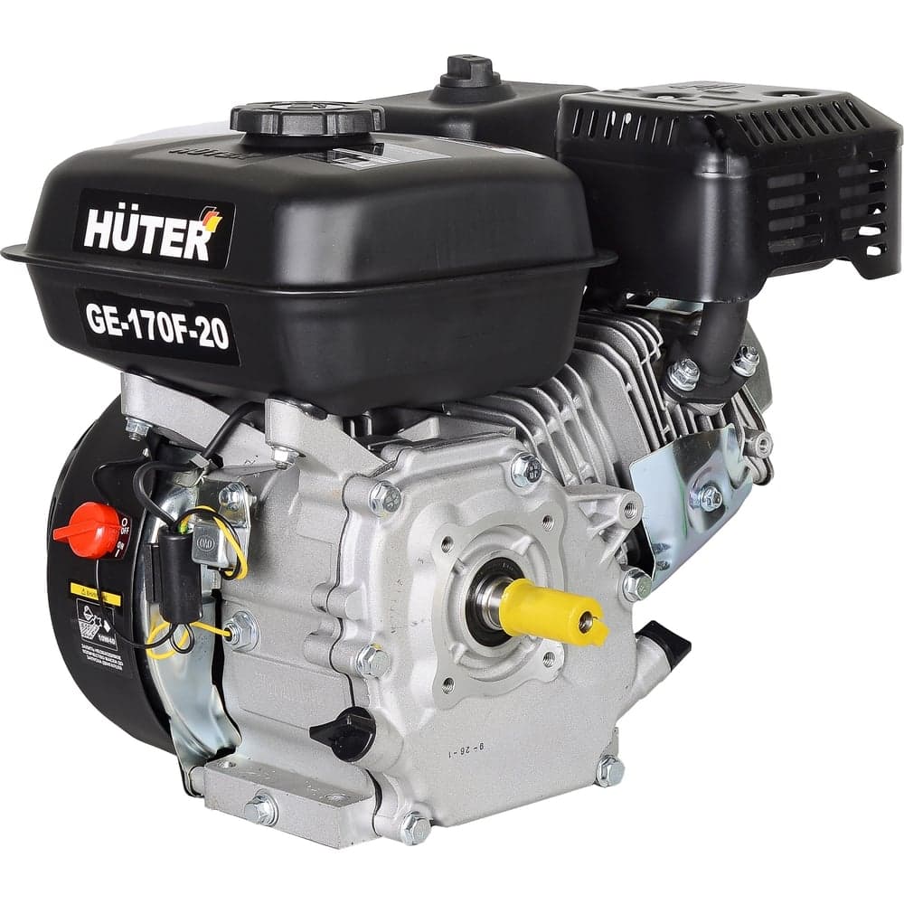 Двигатель бензиновый GE-170F-20 Huter 70/15/2