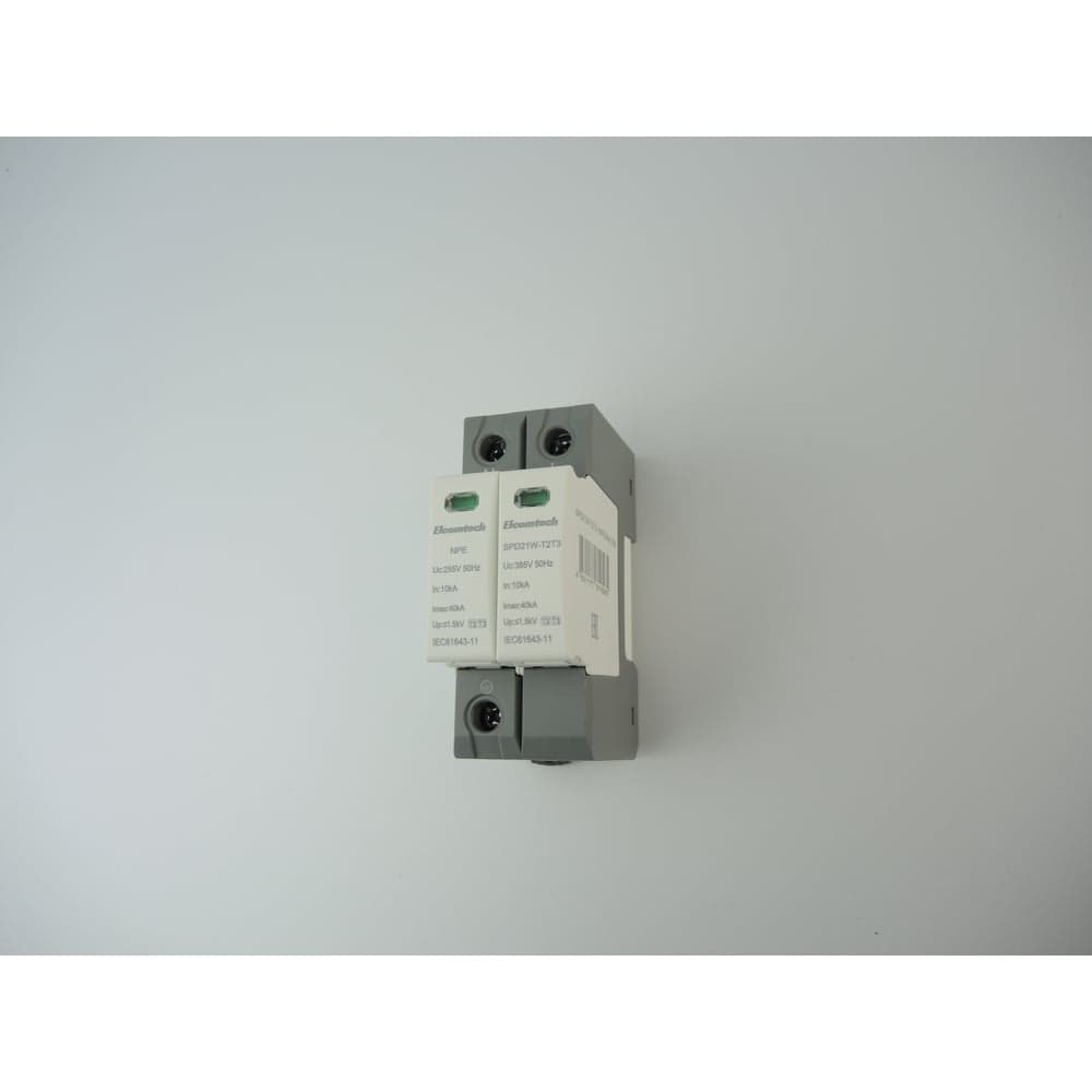 Устройство защиты импульсных перенапряжений ELCOMTECH T2T3 1+NPE 40kA 385V SPD21W-T2T3-1NPE40AC385 УТ-00039186