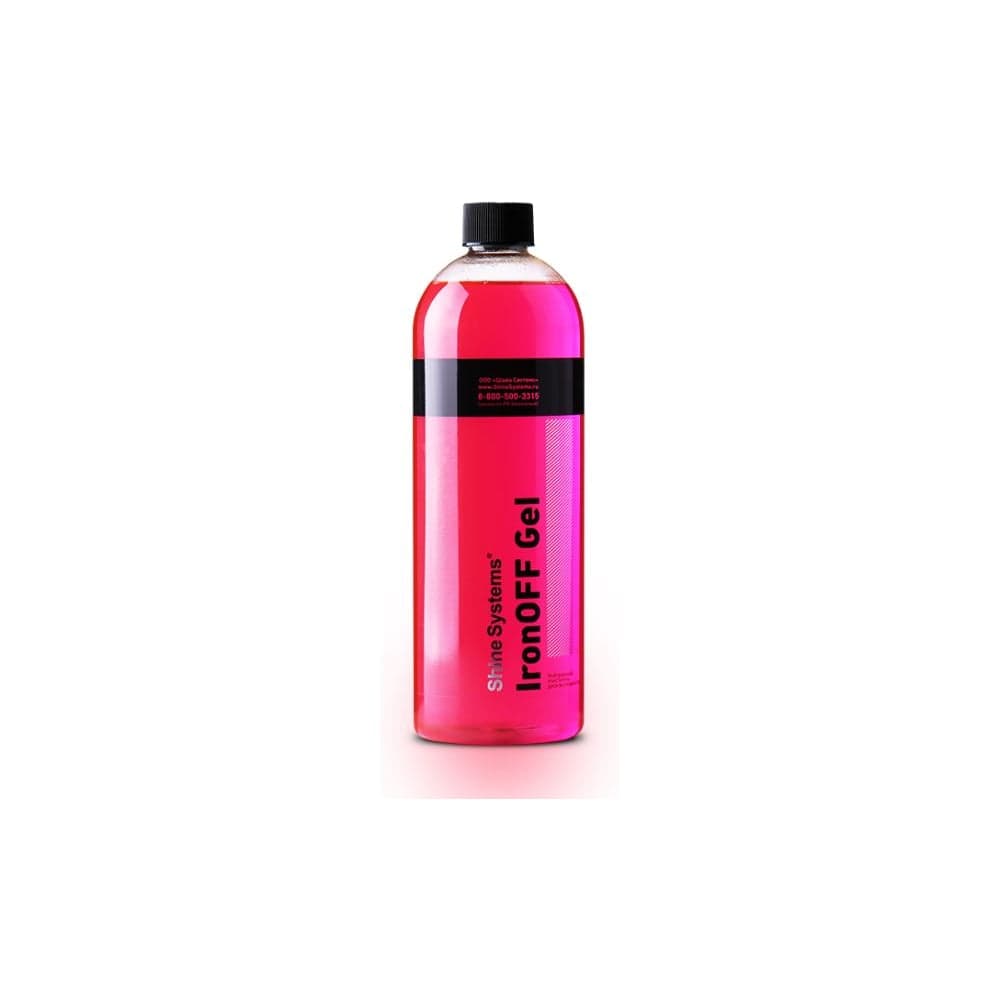 Очиститель дисков с индикатором Shine Systems IronOFF Gel, 750 мл SS753